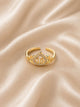 ANILLO 15 AÑOS AJUSTABLE Oro laminado Luxus
