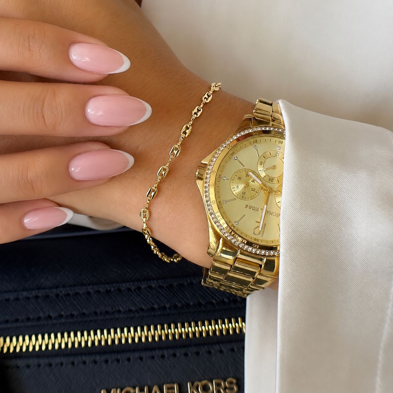 PULSERA GUCCI 18 CM 3 MM OrolaminadoLuxus