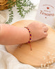 BRAZALETE COLOMBIA BEBE 3MM  6296 Oro laminado Luxus