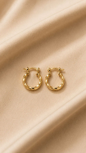 CANDONGA MELCOCHA MINI 15MM 6354 Oro laminado Luxus