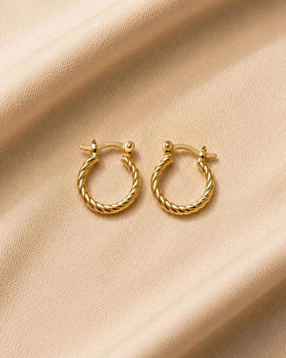 CANDONGA HILO ENTORCHADA 15MM 6350 Oro laminado Luxus