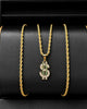 DIJE SIGNO DOLAR SWAROVSKI 6344 Oro laminado Luxus