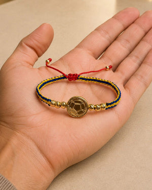 BRAZALETE SELECCION COLOMBIA 4MM DIAMANTADO 6292 Oro laminado Luxus