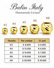 BALIN ITALY DIAMANTADO Oro laminado Luxus