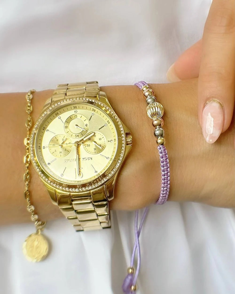 BRAZALETE RADIANTE 4289 Oro laminado Luxus