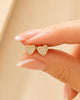 TOPO CORAZÓN CRISTAL ID: 6411 Oro laminado Luxus