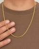 CADENA CUBANA CONTINUA 3 MM 65 CM 5841