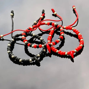 BRAZALETE MOSTACILLA CORAL 3MM PARA BEBÉ 841 OrolaminadoLuxus