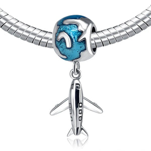 CHARMS COLGANTE VIAJAR POR EL MUNDO : CH327 OrolaminadoLuxus