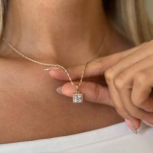DIJE ROSE GLAMOUR CRISTAL 3783 OrolaminadoLuxus