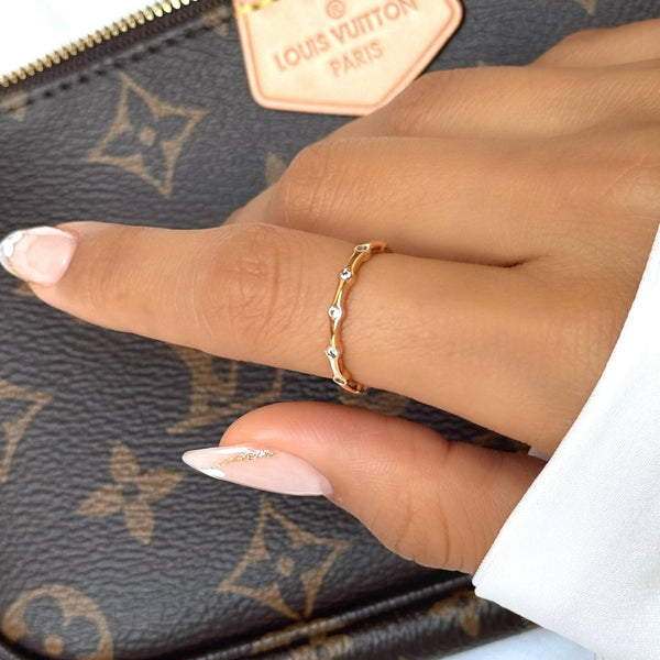 ANILLO RADIANT MINIMALISTA ROSE