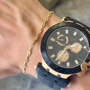 PULSERA GUCCI 20 CM 4 MM  5813 OrolaminadoLuxus