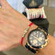 BRAZALETES DIAMANTADOS ROJO