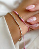 PULSERA TENIS 2,5 MM 17 + 2 Cm OrolaminadoLuxus
