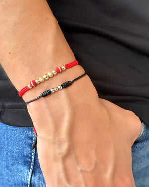 BRAZALETE TEJIDO DIAMANTADO SMALL 4376 OrolaminadoLuxus