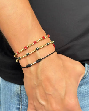 BRAZALETE B 3 MM TRAMOS 2083 OrolaminadoLuxus