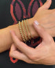 BRAZALETE FULL BALINES DORADO OrolaminadoLuxus