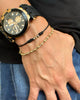 BRAZALETE B4MM DORADA EN SISTEMA DE AGARRE 1447 OrolaminadoLuxus