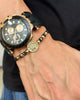 BRAZALETE DIJE ROLEX TEJIDA B5MM  3626 OrolaminadoLuxus