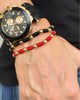 BRAZALETE BOLA 6MM DENARIO NUDOS FRANCISCANO 838 OrolaminadoLuxus
