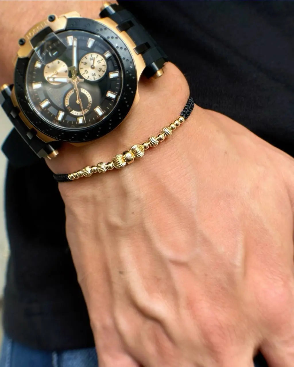 BRAZALETE DEGRADE CHATA DIAMANTADO 4403 OrolaminadoLuxus