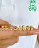 ARETES CLASICOS CON ROSCA DE SEGURIDAD OrolaminadoLuxus