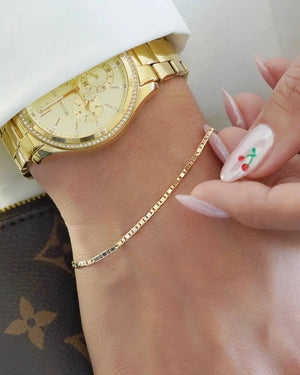 Pulseras Be Love OrolaminadoLuxus