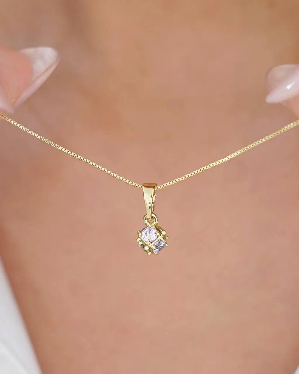 SET CADENA + DIJE OrolaminadoLuxus