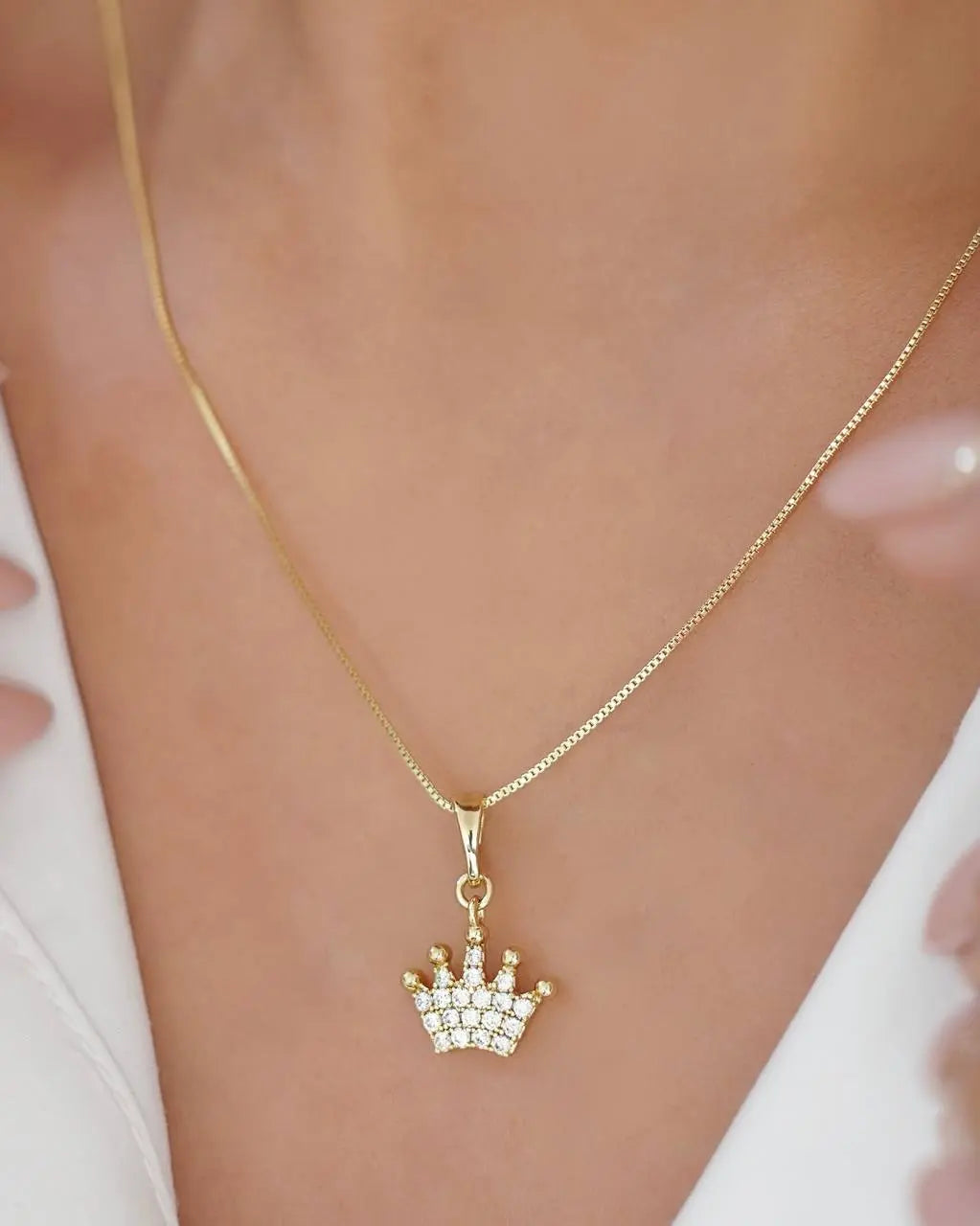 SET CADENA + DIJE OrolaminadoLuxus