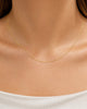 CADENA VENECIANA ENTORCHADA 0.6MM 40CM 6395 Oro laminado Luxus
