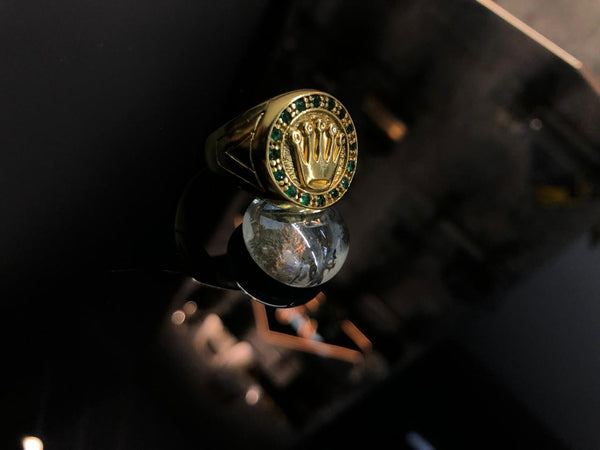 ANILLO ROLEX GOLD 10-160