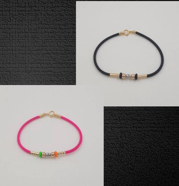 BRAZALETE CAUCHO DELGADO NEO B4MM OVALO CANOTILLO