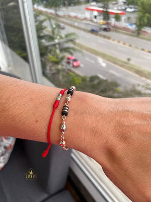 PULSERA ARTESANAL OVALO ROSE DE 20CM 02036312 OrolaminadoLuxus
