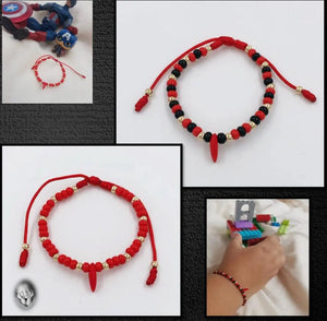 BRAZALETE MOSTACILLA CORAL 3MM PARA BEBÉ 841 OrolaminadoLuxus