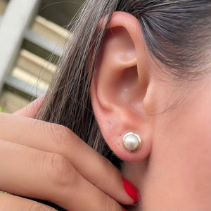 TOPO PERLA CON ROSCA DE SEGURIDAD 90027-45 OrolaminadoLuxus
