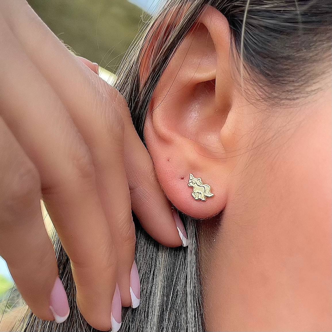 TOPO UNICORNIO CON ROSCA DE SEGURIDAD Ref 90031-45 OrolaminadoLuxus