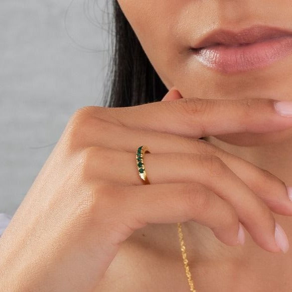 ANILLO ETERNIDAD OrolaminadoLuxus