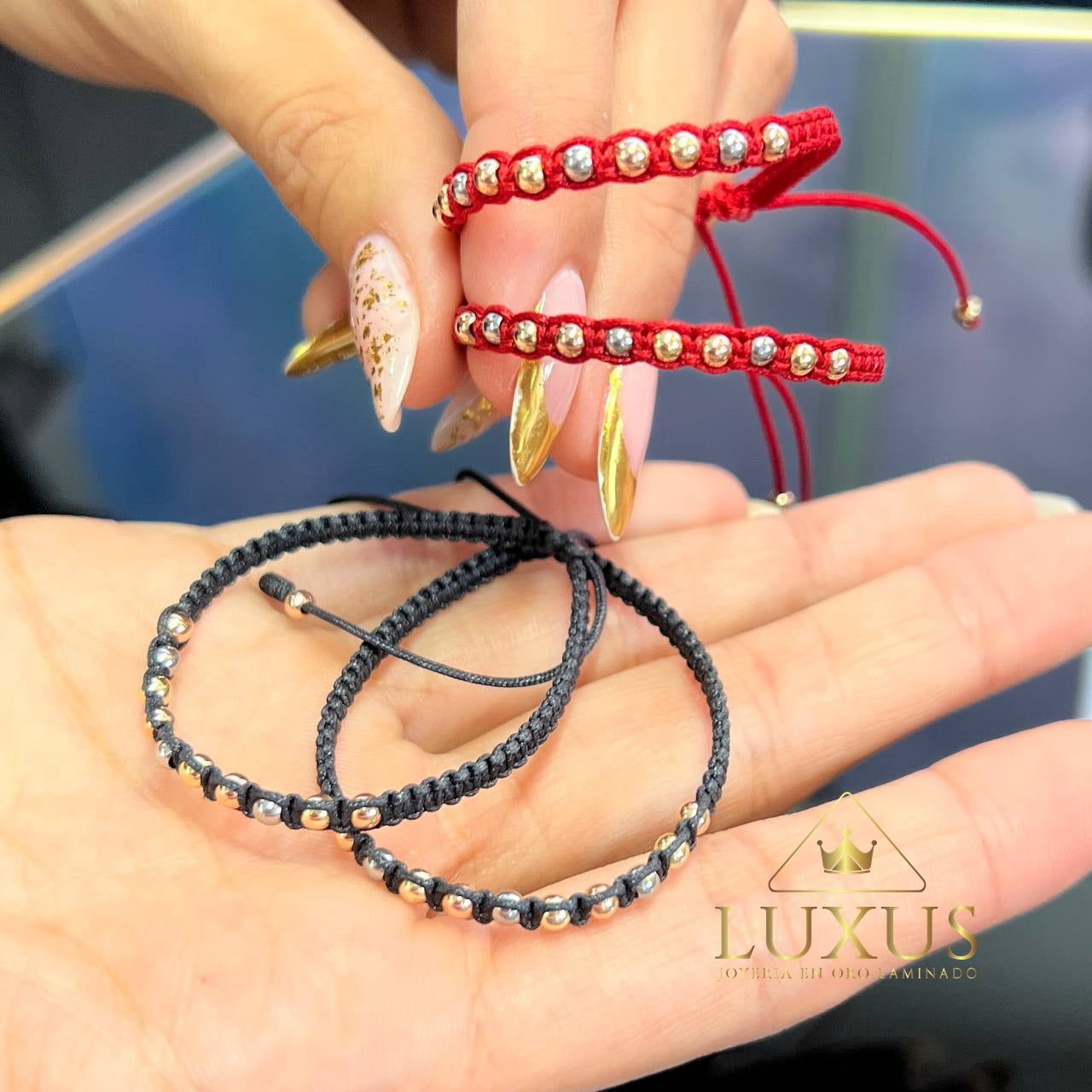 BRAZALETE B3MM TEJIDO 3 OROS PARA BEBE 020200837