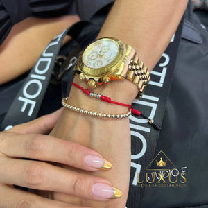 BRAZALETE 4MM FULL BALINES OrolaminadoLuxus