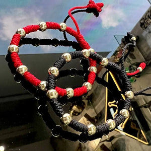 BRAZALETE BOLA 6MM DENARIO NUDOS FRANCISCANO 838 OrolaminadoLuxus