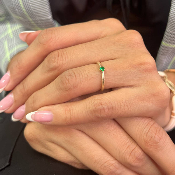 ANILLO PUNTO VERDE 122V-70